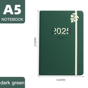 2025 số lượng lớn tùy chỉnh màu tím cam chương trình nghị sự kế hoạch cuaderno lót trống Tạp Chí Nhật Ký với bìa da đáng tin cậy số lượng lớn máy tính xách tay - Product Image 5