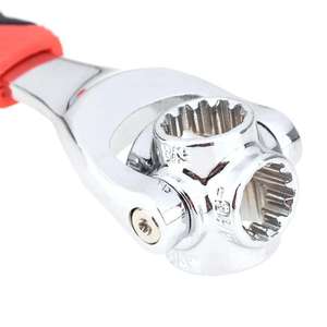 Juego de Herramientas de Reparación de Automóviles Universal 48 en 1, Llave de Trinquete de Doble Extremo 8 en 1, Llave de Tubo Multiusos a Prueba de Explosiones - Product Image 1