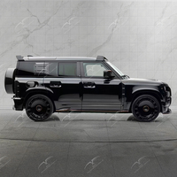 Kit carrosserie MSY pour Land Rover Defender : lèvre avant, diffuseur arrière, aileron arrière, capot, accessoires automobiles décoratifs en fibre de carbone