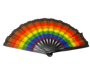 Custom Logo Bamboo Foldable Hand Fan 33cm/13inch Natural Handmade Business <b>Gift</b> for Promotions and Decor - Product Image 4