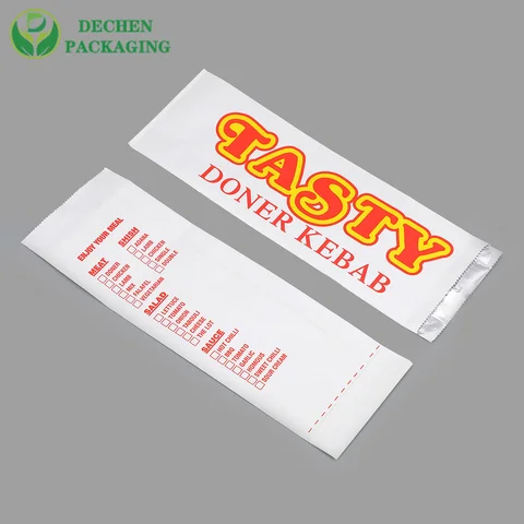 Bolsa de helado al por mayor asequible Bolsa de papel de aluminio para embalaje de alimentos