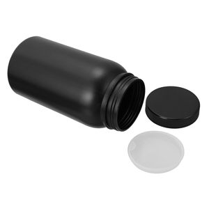 100cc 200cc 500cc 1000c Negro Cuidado DE LA SALUD Tableta Contenedor de polvo Boca ancha Cápsula de píldora de vitamina vacía <span class=keywords><strong>Botella</strong></span> de plástico - Product Image 5