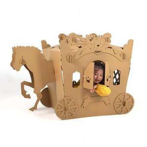 تلوين رسم diy خربش الطفل منزل مصغر لعب للأطفال - Product Image 5