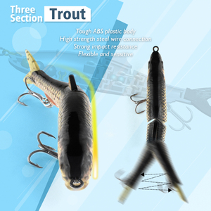 NOVO pia lenta <span class=keywords><strong>metal</strong></span> articulado S esculpida água salgada pesca glide isca molde salmão pesca iscas - Product Image 3