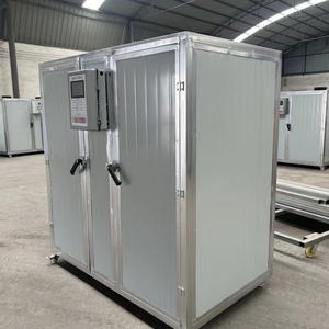 เครื่องอบแห้งเมล็ดถั่วแบบสองประตูเครื่องอบแห้งอาหารแบบสแตนเลสขนาดเล็กใหม่20ถาด - Product Image 1