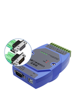 Módulo Convertidor de Puerto Serie Cuatro en Uno USB RS485/RS232/RS422/TTL TAIHUA con Protección de Aislamiento Fuerte y Montaje Industrial DIN