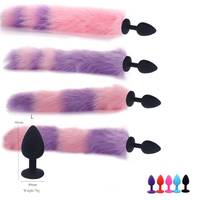 Produit phare : Costume de renard pour cosplay, jouet sexuel pour adulte et plug anal queue de cheval pour jeux