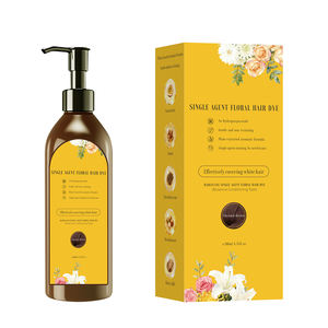 Shampoo Profissional Sem Peróxido de Hidrogênio, Corante para Cabelo Floral Preto e Marrom Escuro, Fabricante OEM/ODM de Guangzhou - Product Image 5