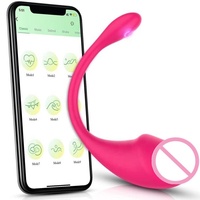 Kabellose Vibratoren für Frauen mit App-Fernbedienung, Tragbare Sexspielzeuge für Aufregende Momente, Einführbares Sexspielzeug