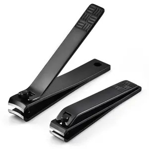 High Quality Korea Stainless Steel Flat Cutter Nail Clippers For Thick Toenails