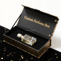 Emballage personnalisé Boîte en papier à fermeture magnétique de luxe Flacon de parfum avec boîte Boîte de parfum avec flacon de parfum vide de 10 ml