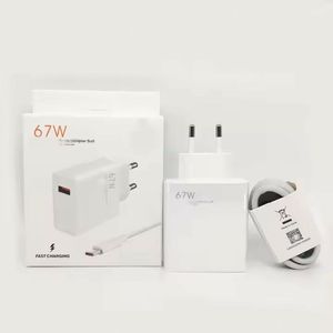 GaN Universal <b>Usb</b> <b>C</b> Pd Travel Fast Charger Type <b>C</b> Cargador De 67w EU Fast Charger for xiaomi for Samsung Mobile Phone Chargers - Product Image 1