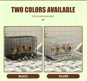 Chicken Coop Fence Poultry Balcony Folding Breeding Cage Cleaning Manure Outdoor Automatic Egg-laying - Product Image 3