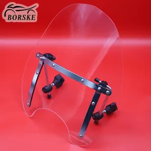 Borkse thay thế kính chắn gió acrylic xe máy kính chắn gió