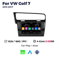 Lecteur multimédia DVD pour voiture Android, autoradio GPS, navigation, Car-play, unité principale pour VW Golf 7 9 pouces 2013-2017