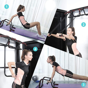 Wellshow Sport Pull-Up Bar <span class=keywords><strong>porta</strong></span> Trainer telaio <span class=keywords><strong>porta</strong></span> Dip Bar corde elettriche barre sottogola per nessuna vite - Product Image 5