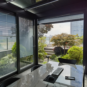 Toit coulissant, verre double vitrage trempé Low-E, design moderne et écologique pour parc et cour - Product Image 6