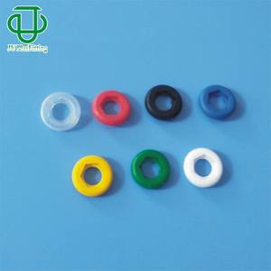Anillos de Retención de Siete Colores de Alta Calidad, Tuercas de Plástico PP Utilizadas para Conectores Rectos de Placa Pasante Luer - Product Image 2