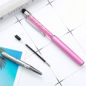 Personalized Cute Stylus <b>Pens</b>, 2-in-1 Black Ink Ballpoint and Slim Crystal Tips for Touch Screens - Ideal Gift - Product Image 4