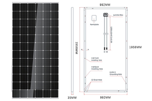 Tai Energy-paneles solares portátiles de segunda mano, cargador de panel <span class=keywords><strong>solar</strong></span> para acampada, monocristalino, el precio más barato - Product Image 3