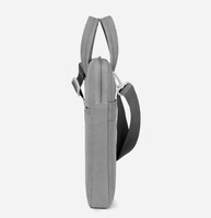 Sac à bandoulière pour ordinateur portable en PU noir souple personnalisable OEM, imperméable, 11, 13, 15, 6 pouces, Apple Mac Pro book, sac à main durable