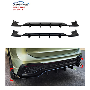 Difusor de Parachoques Trasero AMP-Z Precio de Fábrica al por Mayor para <span class=keywords><strong>Tiguan</strong></span> MK3, Lip Trasero para VW <span class=keywords><strong>Volkswagen</strong></span> <span class=keywords><strong>Tiguan</strong></span> MK3 <span class=keywords><strong>Rline</strong></span> - Product Image 1