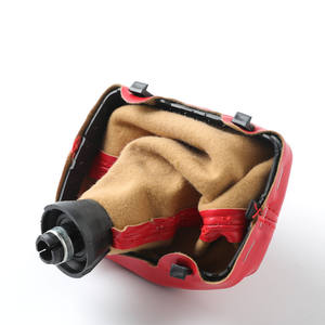 Poignée de levier de vitesse en cuir FUXIN 5/6 vitesses Audi A3 avec rotule intégrée - Product Image 3