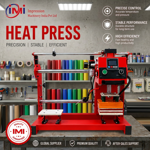 Nueva Máquina de Prensa de Calor Neumática Automática de Doble Estación Colorking para Uso en Prendas y Camisetas, Multicolor - Product Image 2