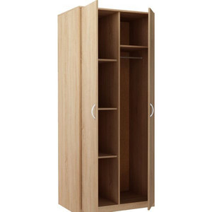 <span class=keywords><strong>Armarios</strong></span> Colgantes <span class=keywords><strong>para</strong></span> <span class=keywords><strong>Abrigos</strong></span>, Armario de Madera de 2 Puertas con Gran Capacidad de Almacenamiento <span class=keywords><strong>para</strong></span> el Hogar o el Trabajo - Product Image 2