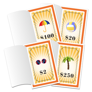 Nouvelle technologie Impression personnalisée Pull Tab Billets de jeu Cartes à gratter billets de loterie - Product Image 1