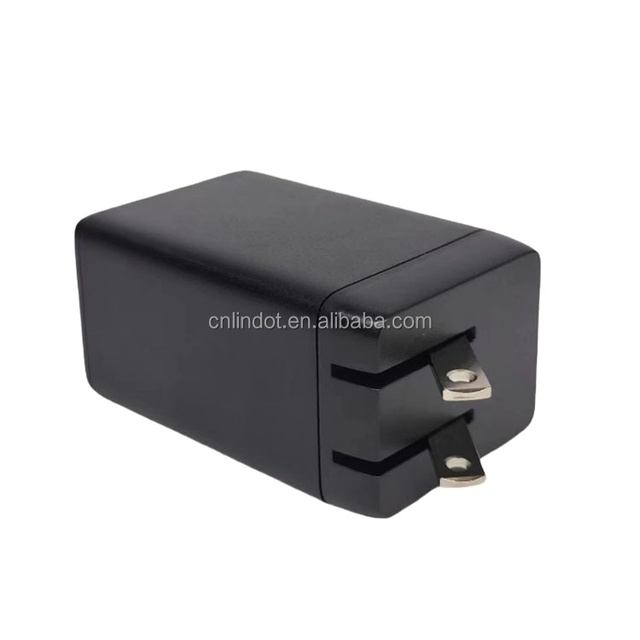 Universal Travel Adapter 65W PD OTP GaN Charger Ultra-Fast USB Type-C 2C 1A Foldable Worldwide Wall Charger for Phones & Tablets