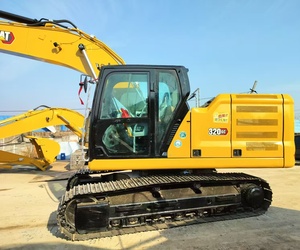 Excavadora de cadenas CAT 320GC de alta calidad, 22 toneladas, maquinaria de construcción usada, excavadora con motor en buen estado. - Product Image 1