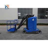 Ucuz Fiyat 10.5m 1.2m 200KG Havaalanı Taşınabilir Mobil Adam Kaldırma Platformu Salıncaklı Bomlu Kaldırıcı