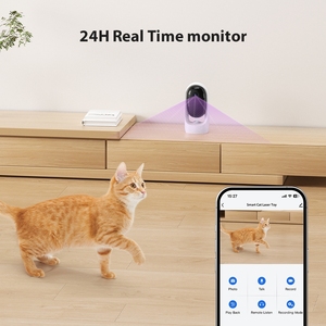 Sang Trọng Thân Thiện Với Môi Đầy Đủ HD 1080P Video Tương Tác Con Chó Đồ Chơi Robot Đồng Hành Ứng Dụng Điều Khiển Với Laser Cho Vật Nuôi - Product Image 6