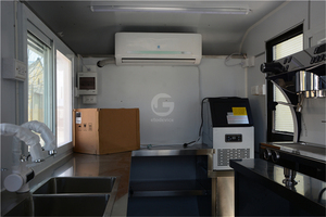 Customized Mobile Restaurant Cart Coffee Drink Snack <strong>Ice</strong> <strong>Cream</strong> Fast Food Van <strong>Trailer</strong> Concession Food Truck for Commercial Use - Product Image 5