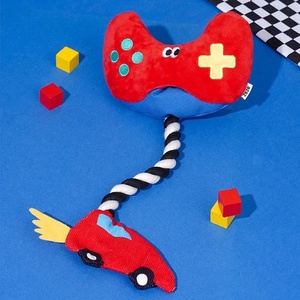 Jouet pour chien en corde nouée en forme de manette de jeu vidéo, durable, qui fait du bruit, pour un jeu interactif avec votre animal - Product Image 4