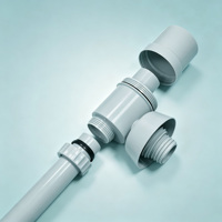 Kit de vidage de lavabo en céramique à ouverture par pression, siphon bouteille anti-odeur en plastique G1 1/4, hauteur réglable, pour salle de bain