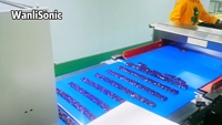 Wanli Machine de découpe automatique de bonbons à ultrasons Nouveau sésame noir rouge Date noix équipement de tranchage de sucre pour pain et pâte