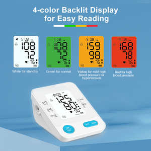 휴대용 자동 디지털 혈압계 혈압계 BP 모니터 혈압 전자 혈압기 - Product Image 3