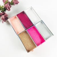 Boîte d'emballage vide pour cils en gros, boîte de rangement pour faux cils, boîte à cils haut de gamme personnalisée en usine