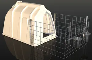 Reinforced Calf House Designed For Long Life