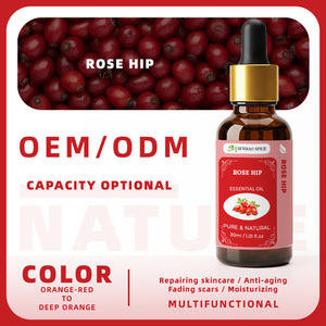 Huile de graines de rose musquée 100% pure, naturelle et biologique pour le visage, huiles végétales en vrac, huile de rose musquée biologique pressée à froid du fournisseur - Product Image 3