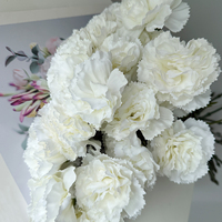 Fleur artificielle réaliste au toucher naturel, arrangement de haute qualité pour la fête des mères, décoration de la maison et de mariage