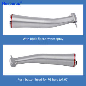 Mini pièce à main dentaire à bouton-poussoir 1:5, pièce à main de surtension pour augmentation de vitesse, tête mini Z95L, spray d'eau interne, anneau rouge - Product Image 6