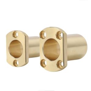 Roulement linéaire à bride en <span class=keywords><strong>laiton</strong></span> LMF LMK LMH, coussinet à billes autolubrifiant, <span class=keywords><strong>manchon</strong></span> de guidage résistant à l'usure 6 8 10 12 16 20 <span class=keywords><strong>25</strong></span> 30L - Product Image 4
