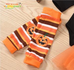 2024 <span class=keywords><strong>ropa</strong></span> de manga larga de <span class=keywords><strong>Halloween</strong></span> <span class=keywords><strong>ropa</strong></span> de bebé recién nacido con niños conjuntos de 4 piezas traje - Product Image 4