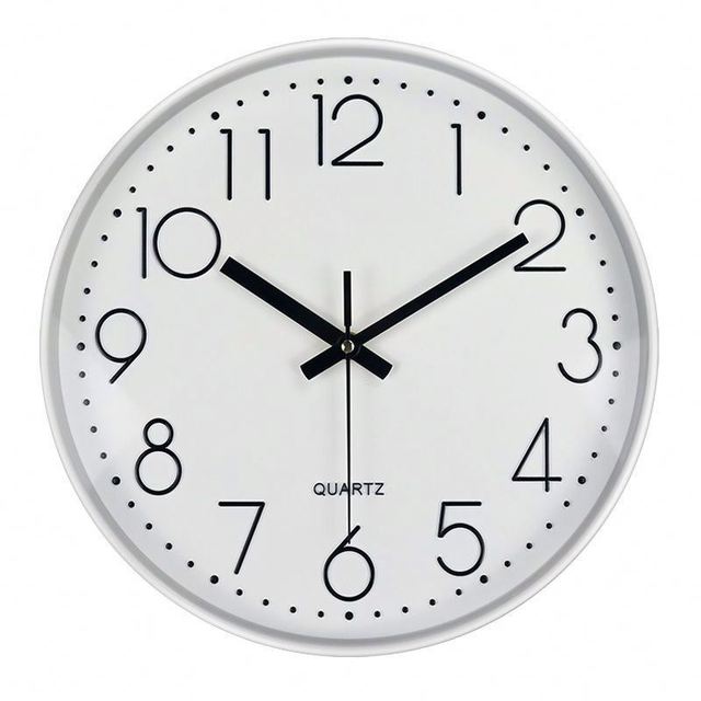 Advertising Art Deco Wall Hanging Clock Without Punching Creative Living Room Quartz Analog Radio Feature Home Use