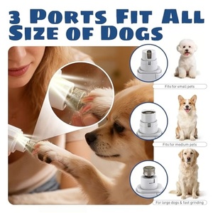 Upgraded 2-in-1 Automatic Electric <b>Dog</b> Nail Grinder and Clipper with Portable Design Battery-Powered USB Charging LED <b>Light</b> - Product Image 2