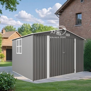 Envío Gratis: Cobertizo Metálico para Almacenamiento Exterior de 10x8 Pies, Cobertizo de Jardín Duradero con Estructura de Marco Mejorada para Almacenamiento de Herramientas en Patio Trasero - Product Image 5