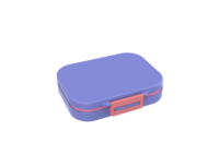 Große, beheizbare, auslaufsichere, BPA-freie, mikrowellengeeignete Lebensmittelbehälter-Bento-Lunchbox mit Plastikdeckel